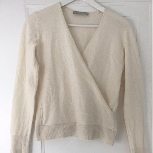 Everlane The Cashmere Wrap Sweater in Bone size XS - Picture 1 of 8